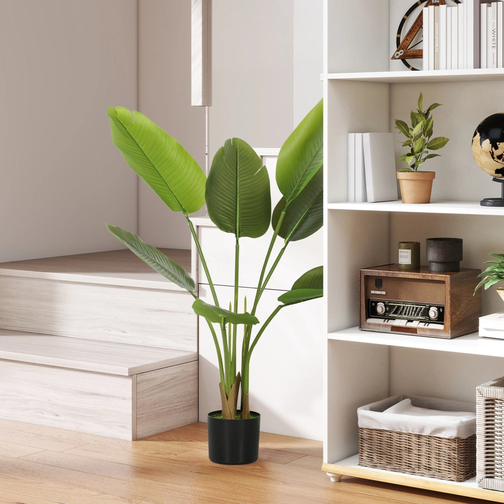 Albero artificiale con vaso ¨C zephmum ¨C verde 109 cm