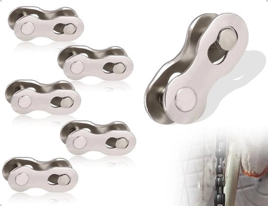 Kit di protezione per bicicletta - Rinnovabile - 9 velocità - Acciaio inox - Argento