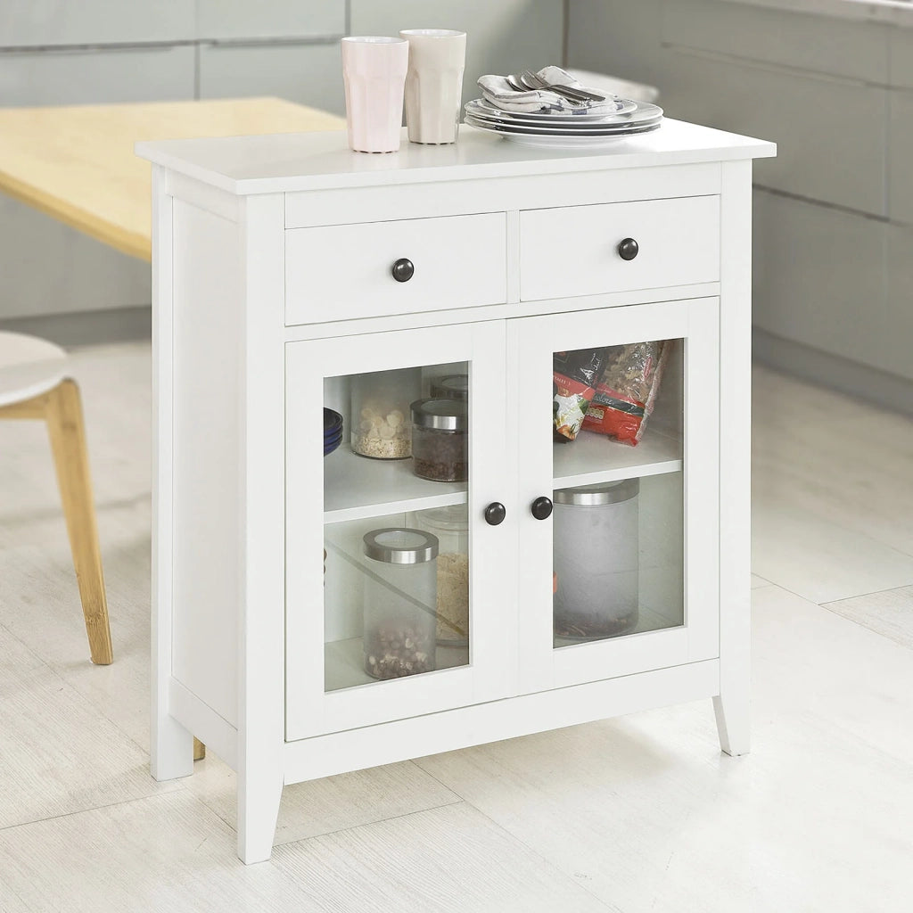 Base Credenza,Mobile ingresso,Armadietto da soggiorno,bianco, FSB05-W