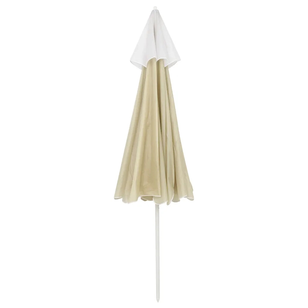 Ombrellone da Spiaggia Giallo Sabbia 240 cm  cod mxl 69572