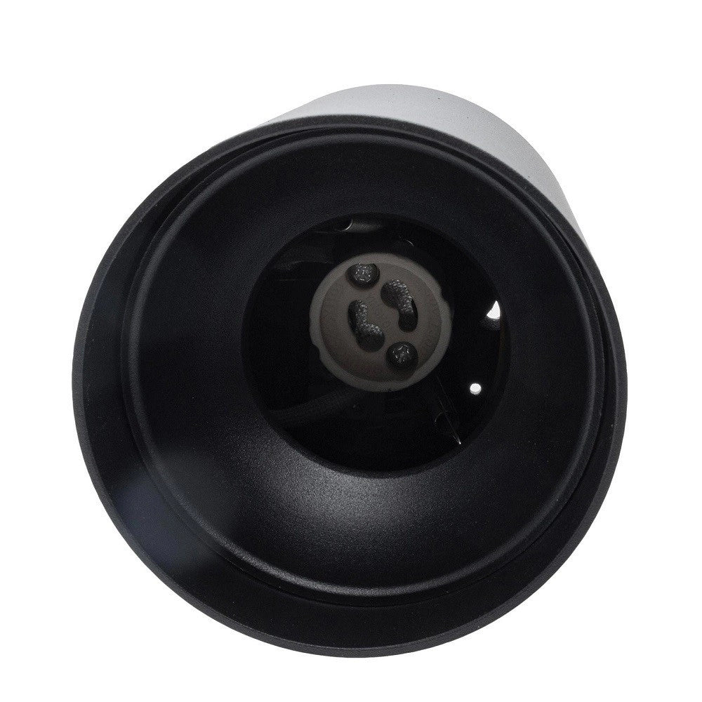 Trade Shop - Plafoniera Moderna Faretto Cilindro Esterno Da Soffitto Attacco Gu10 Luce 230v -