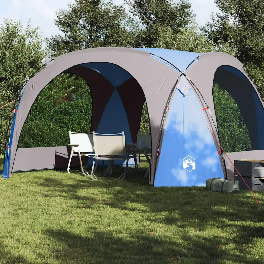 Tenda per Feste-Tenda da campeggio Blu Impermeabile 443314