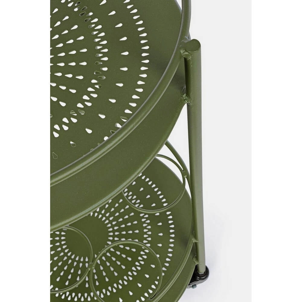 Carrello Portabottiglie da Esterno in Acciaio con Ruote - RUGGED