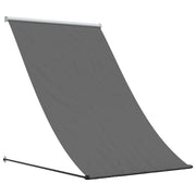Tenda da Sole | Tenda parasole Retrattile Antracite 150x150 cm Tessuto e Acciaio