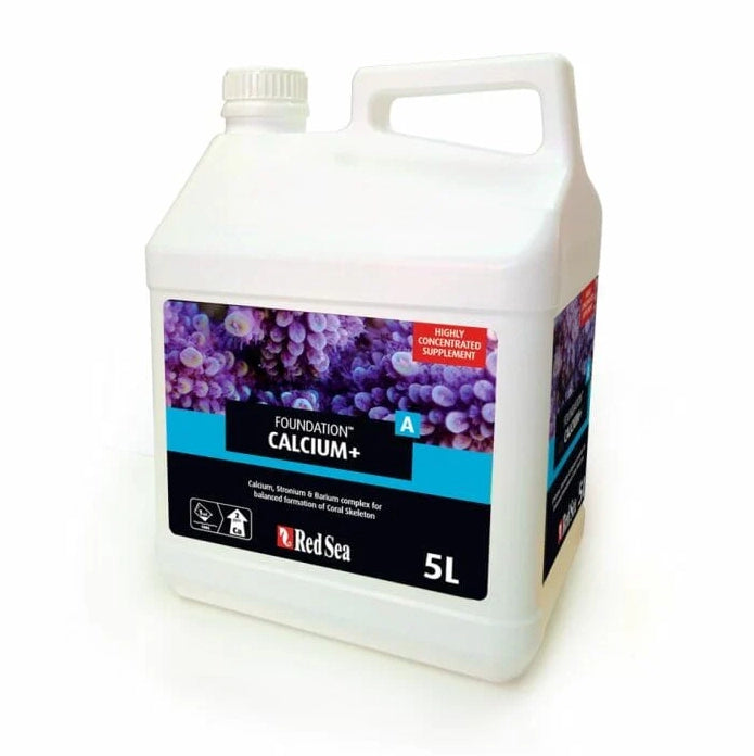Red Sea Reef Foundation A tanica da 5L - Integratore Liquido di Calcio Stronzio e Bario