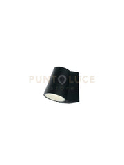 APPLIQUE LED SINTESI NERA 6W 400LM 4000K IP44 7,6X12X13CM
