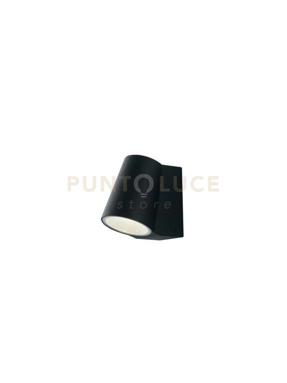 APPLIQUE LED SINTESI NERA 6W 400LM 4000K IP44 7,6X12X13CM
