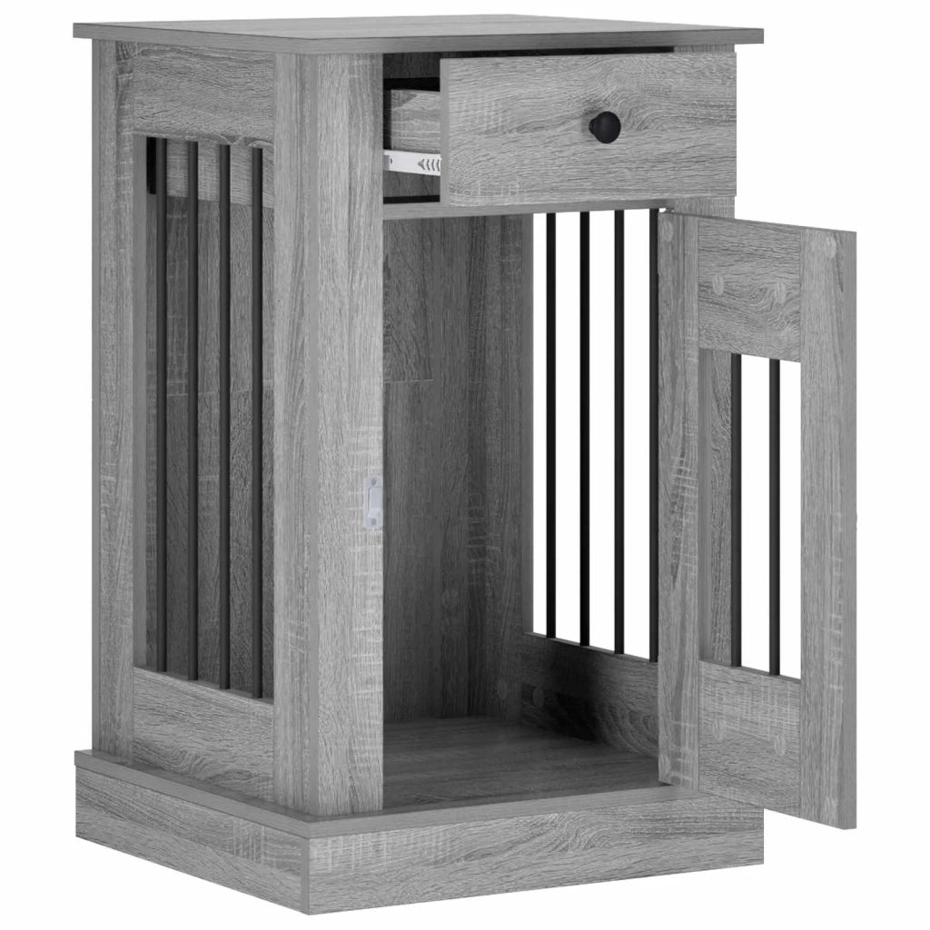 Mobile da cassa per cani Sonoma grigio 50 x 47,5 x 80 cm 8014782