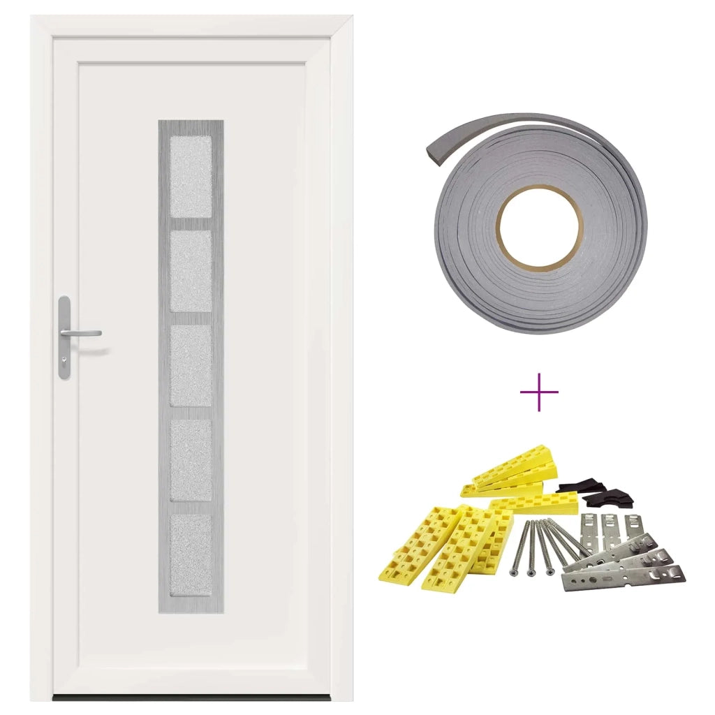 Porta Frontale Bianco 98 x 200 cm PVC 3445712