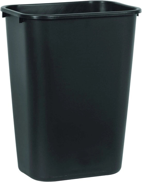 Cestino di imballaggio rettangolare in plastica - Morfologia morbida - 38,8 L - Nero - Sostenibile