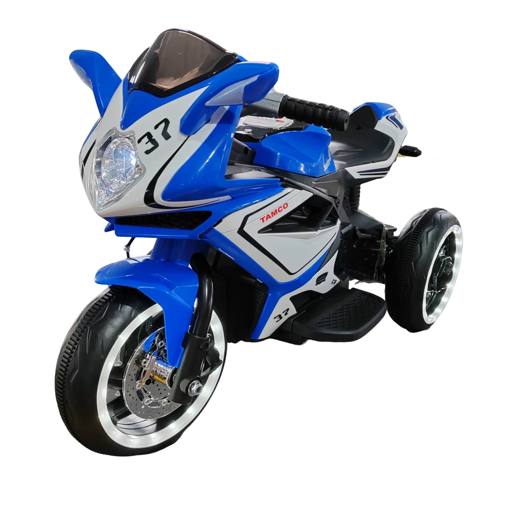 Moto Elettrica Bambini con Pedale e Luci ¨C zephmum ¨C Rosso