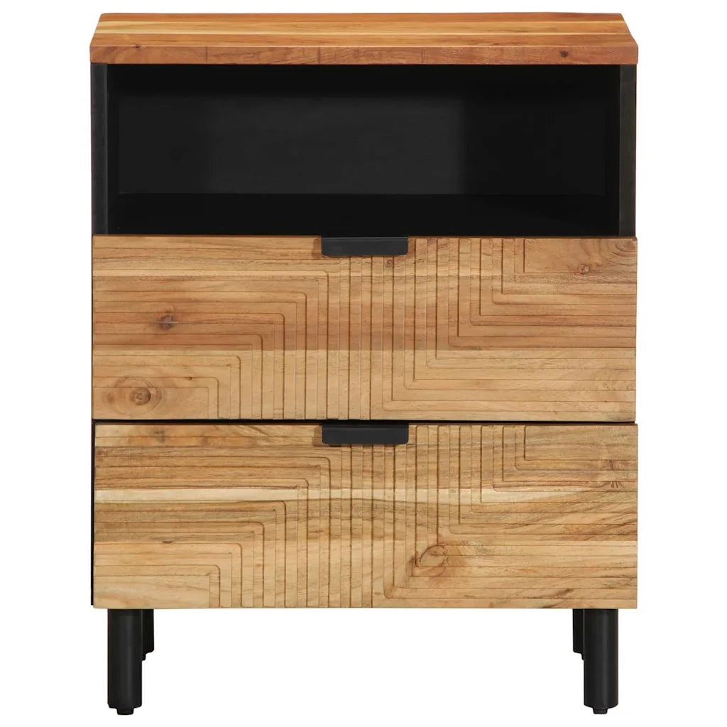 Armadio da Notte con cassetto Marrone 50 x 33 x 62 cm 4017766