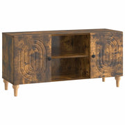 Mobile TV Rovere Fumo 102 x 34,5 x 50 cm Legno ingegnerizzato