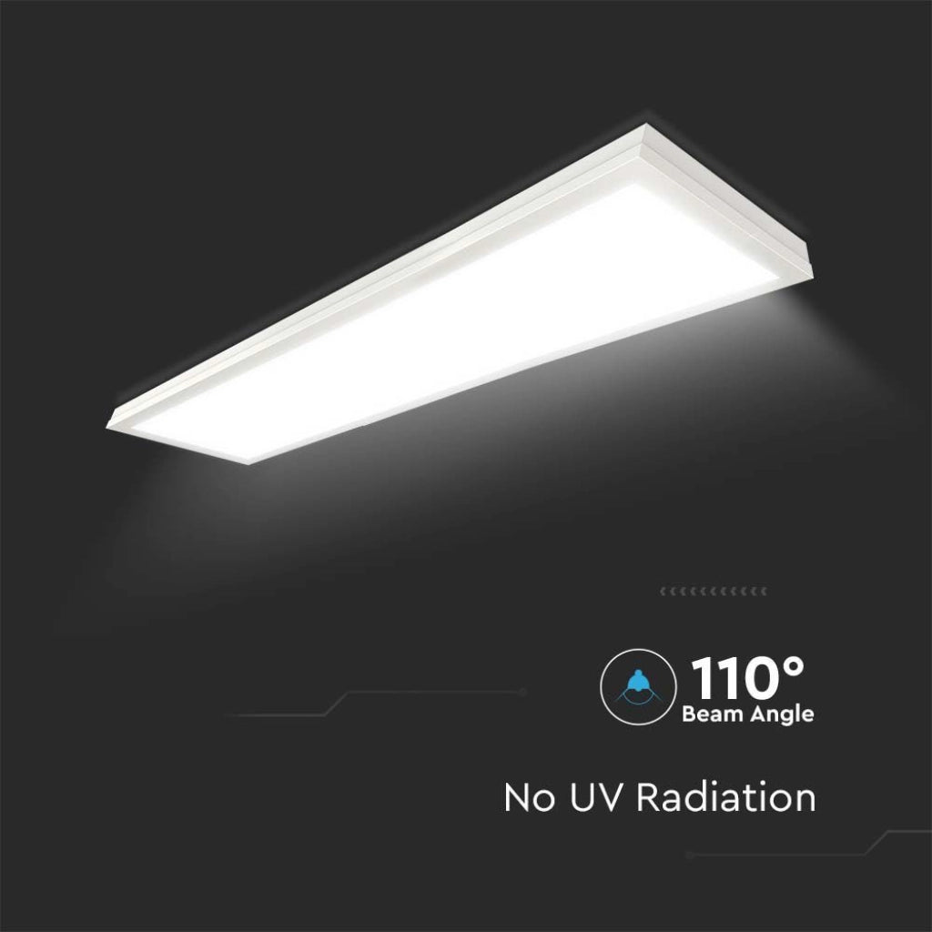 Pannello LED 40W 110LM/W 1200*300mm Montaggio a Plafone/Incasso Colore Bianco 6000k SKU:216626
