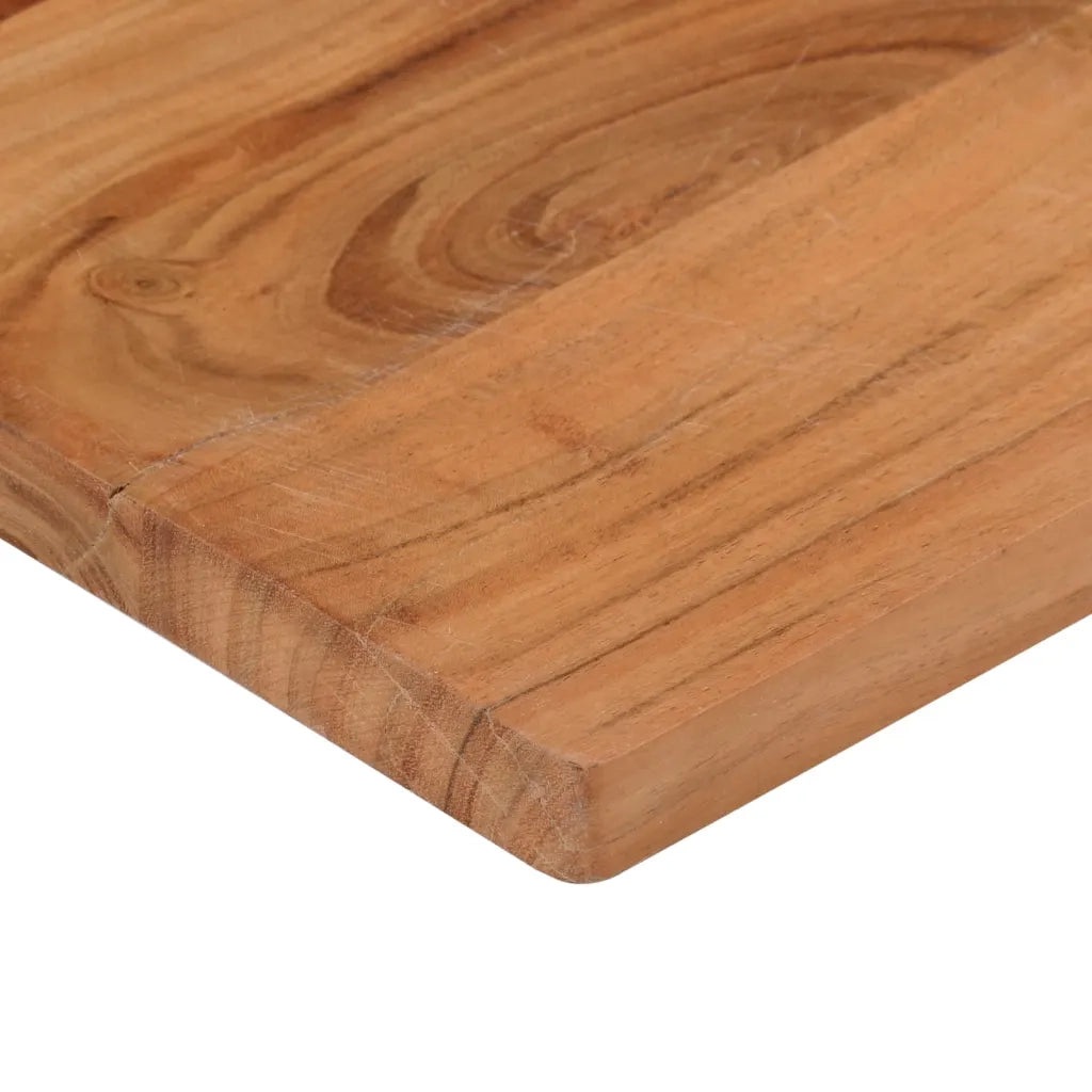 Piano Tavolo 160x20x3,8 cm Rettangolare Legno Massello Acacia 370953