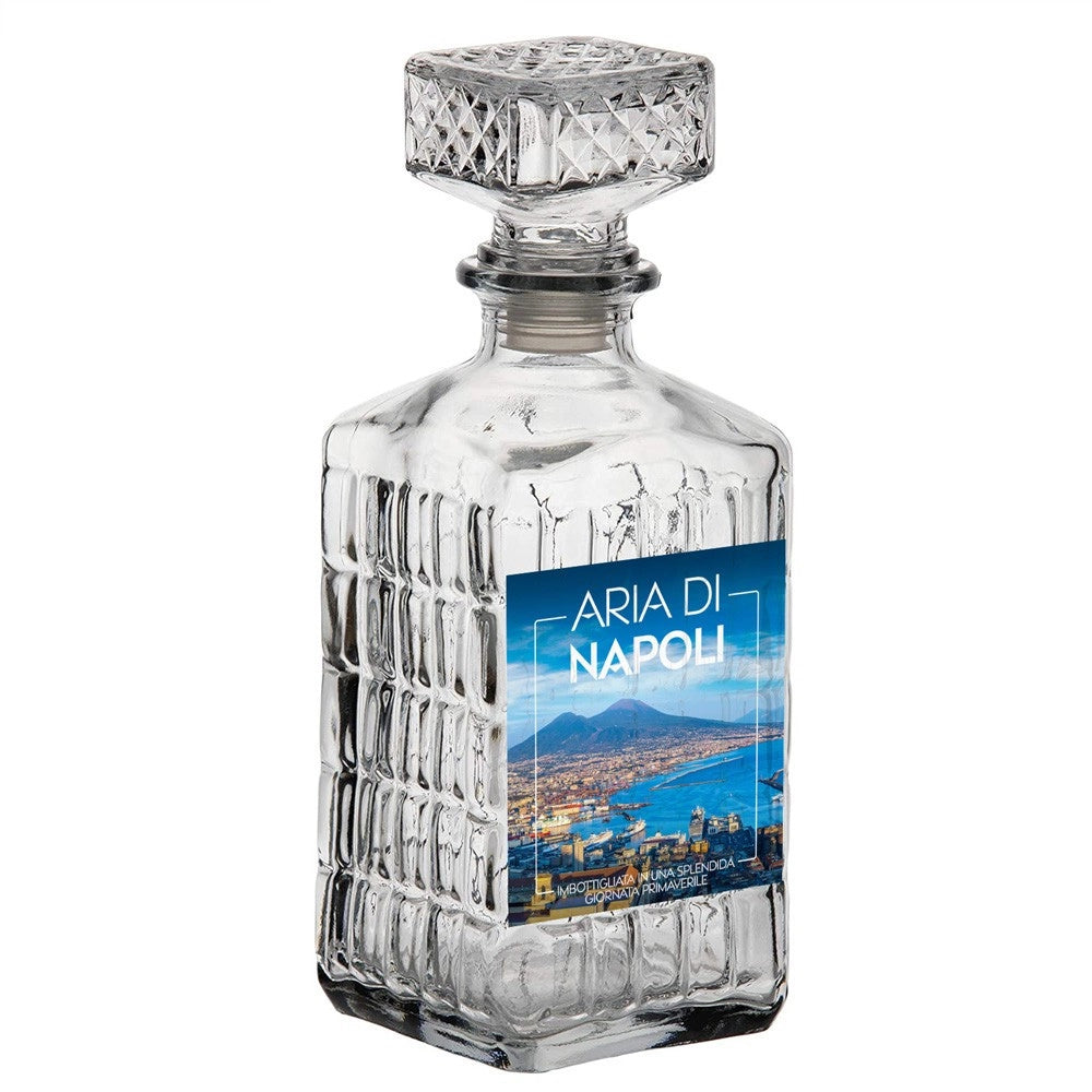 Trade Shop - Aria Di Napoli Bottiglia Decorativa Contente Aria Della Città Partenopea 23x9x9 -