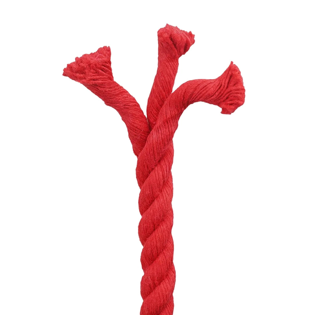 Corda Rosso 1,6 x 1,6 x 10000 cm Cotone
