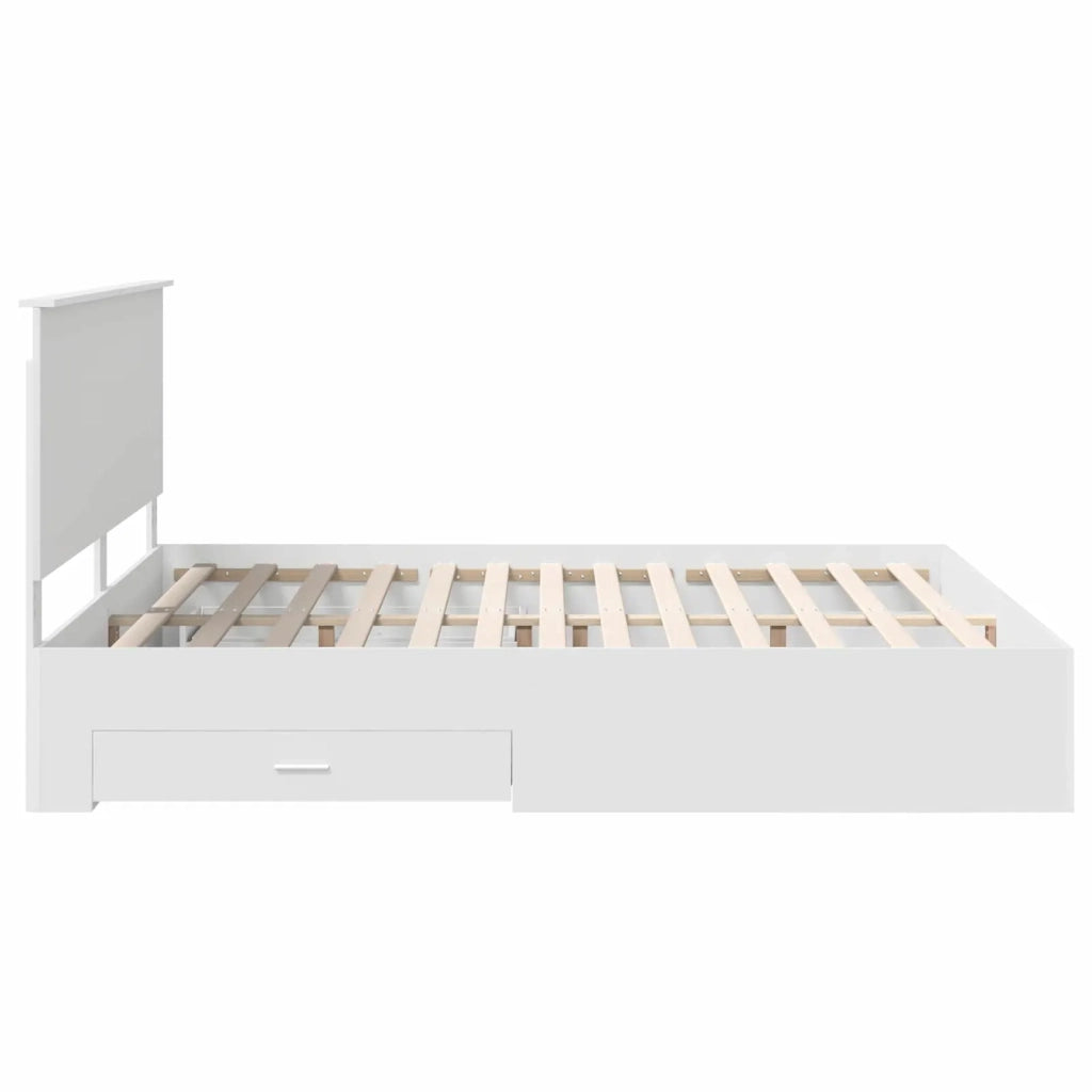 Struttura del letto Bianco 180 x 200 cm Legno multistrato 3411271