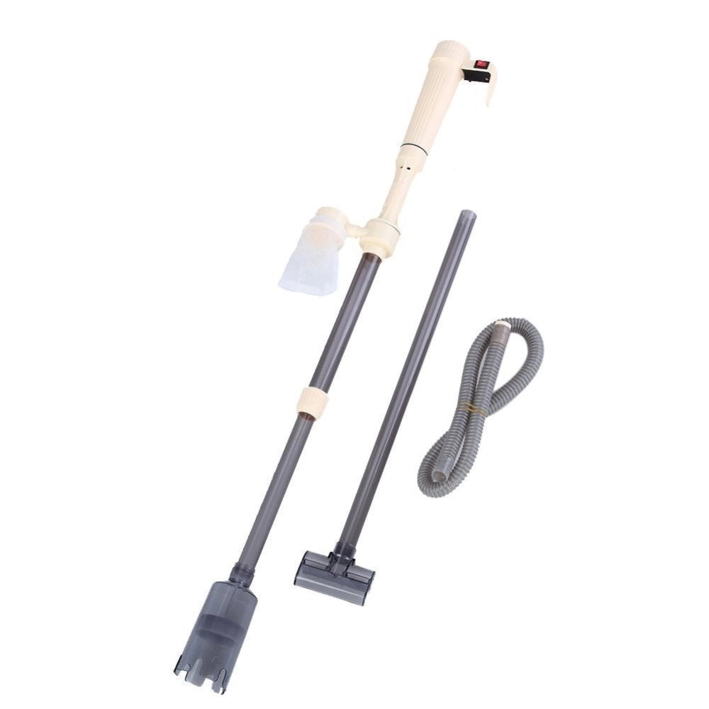 Trade Shop - Aspirarifiuti Sporcizia Manutenzione Pulizia Fondo Svuota Acquario Elettrico -