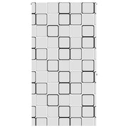 Tenda a rullo | Tenda avvolgibile Doccia 120x240 cm Larghezza Tessuto 116 cm