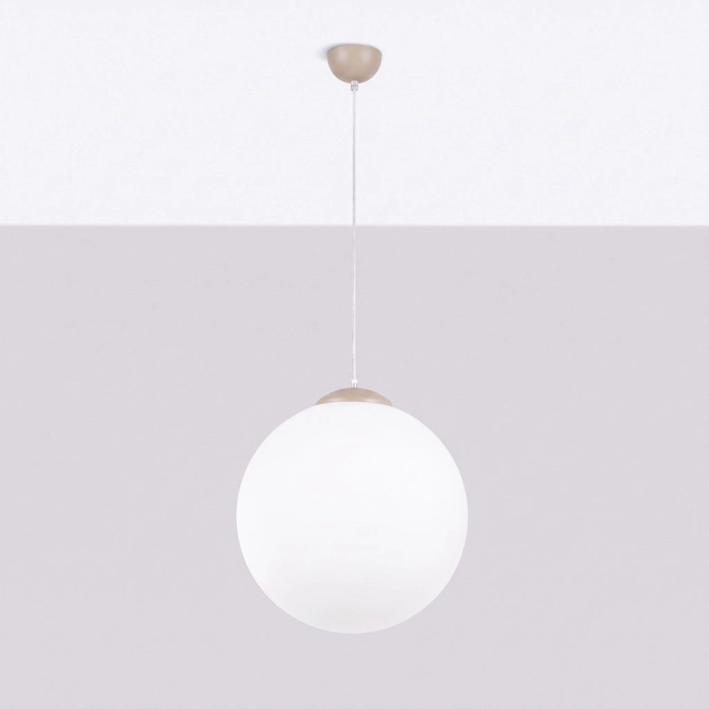 Lampada a sospensione UGO 40 taupe