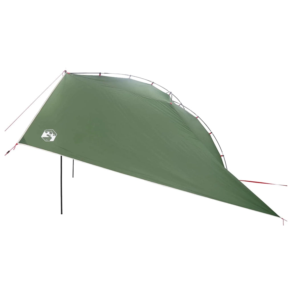 Tenda da auto con tetto Verde 350 x 250 cm Poliestere e Acciaio 42028551
