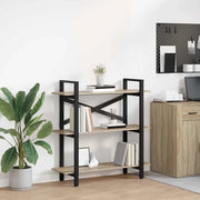 Libreria-Scaffale per Libri-Mobile di Stoccaggio Rovere Sonoma 100 x 33,5 x 102 cm Legno multistrato