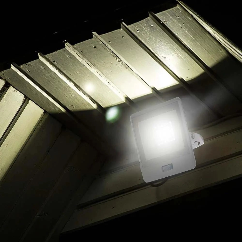 V-TAC Faro LED 10W 6500K con sensore movimento IP65