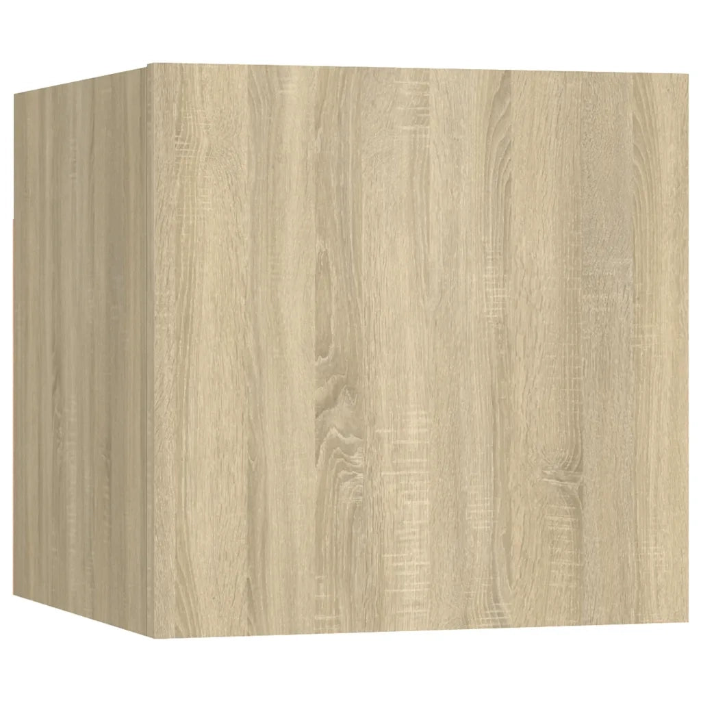 Set di Mobili TV 8 pz-Set di 8 Credenza per TV Rovere Sonoma in Legno Multistrato 814723