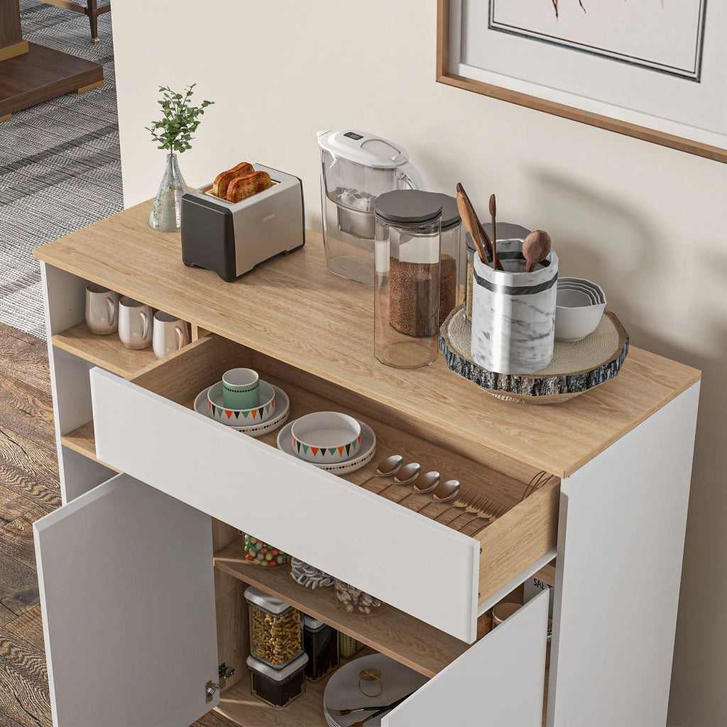 Buffet armadio cucina ¨C zephmum ¨C bianco