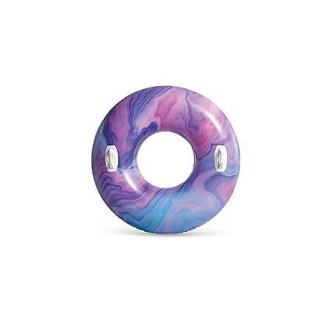 Trade Shop - Ciambella Gonfiabile Nature Mare Piscina 91cm Con Maniglie Colori Assortiti 56267 -