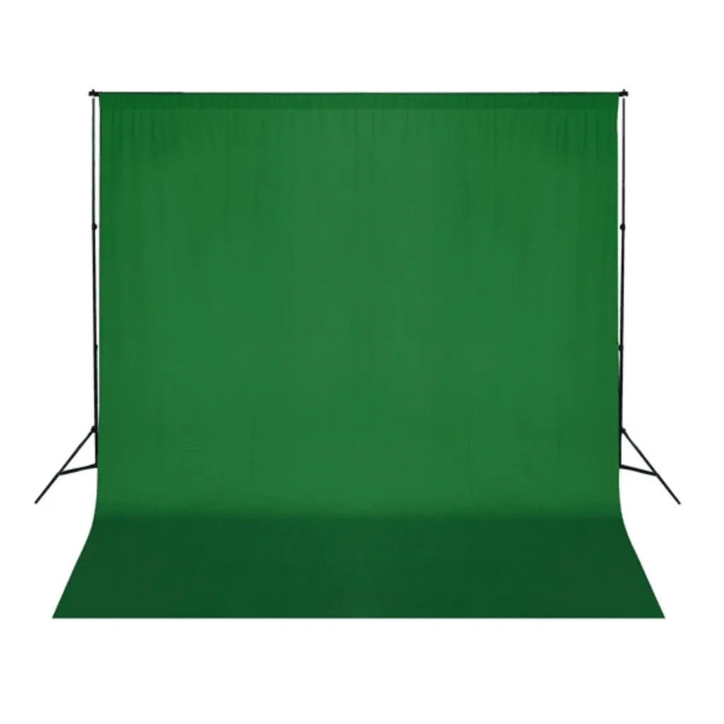 Fondale in Cotone Verde senza Supporto 300x300 cm per Croma Key 190002