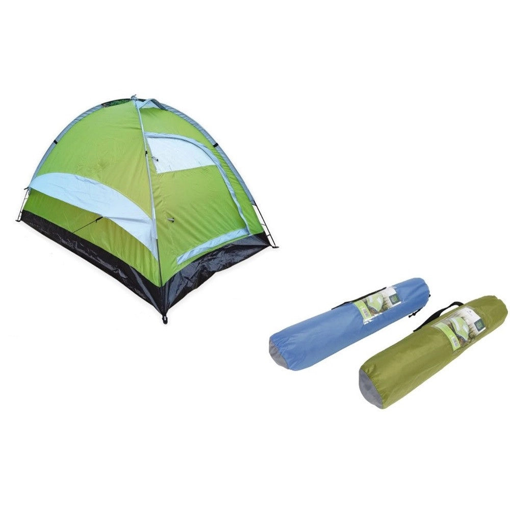 Trade Shop - Tenda Da Campeggio 210x140x120cm Leggera Portatile Borsa Con Maniglia Trasporto 016568 -
