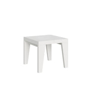 Tavolo allungabile 90x90/246 cm Naxy - Bianco Frassino