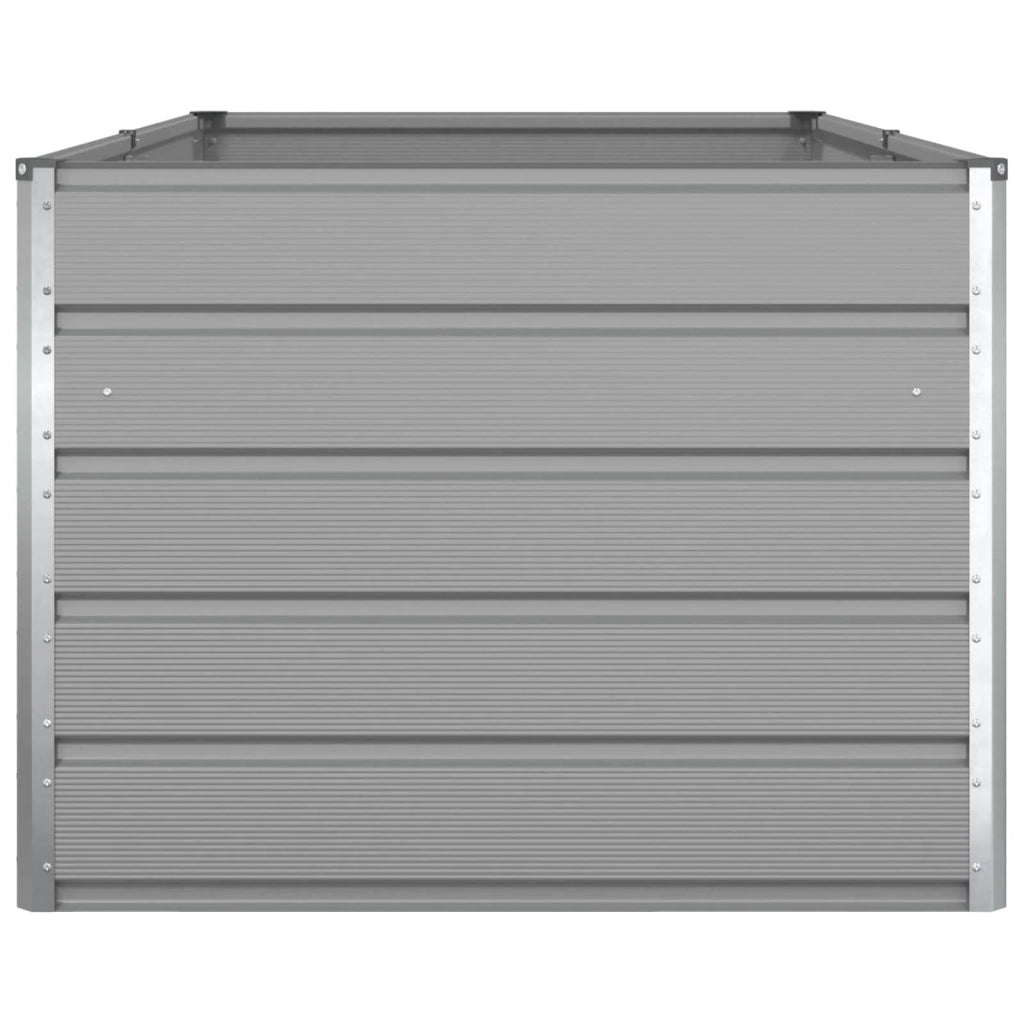 Fioriera Grigio chiaro 195 x 100 x 75 cm Acciaio zincato 42018168