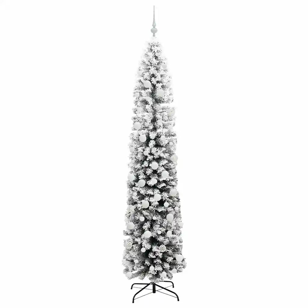 Albero di Natale | Decorazioni natalizie artificiale con 300 LED Verde 210 cm