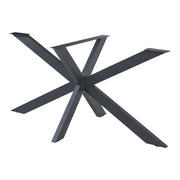 Struttura per tavolo in acciaio 120 x 68 x 71 cm nera 03_0010700