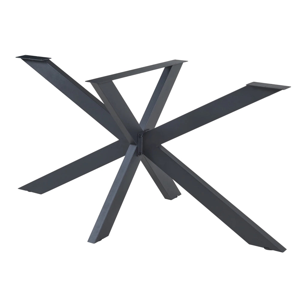 Struttura per tavolo in acciaio 120 x 68 x 71 cm nera 03_0010700