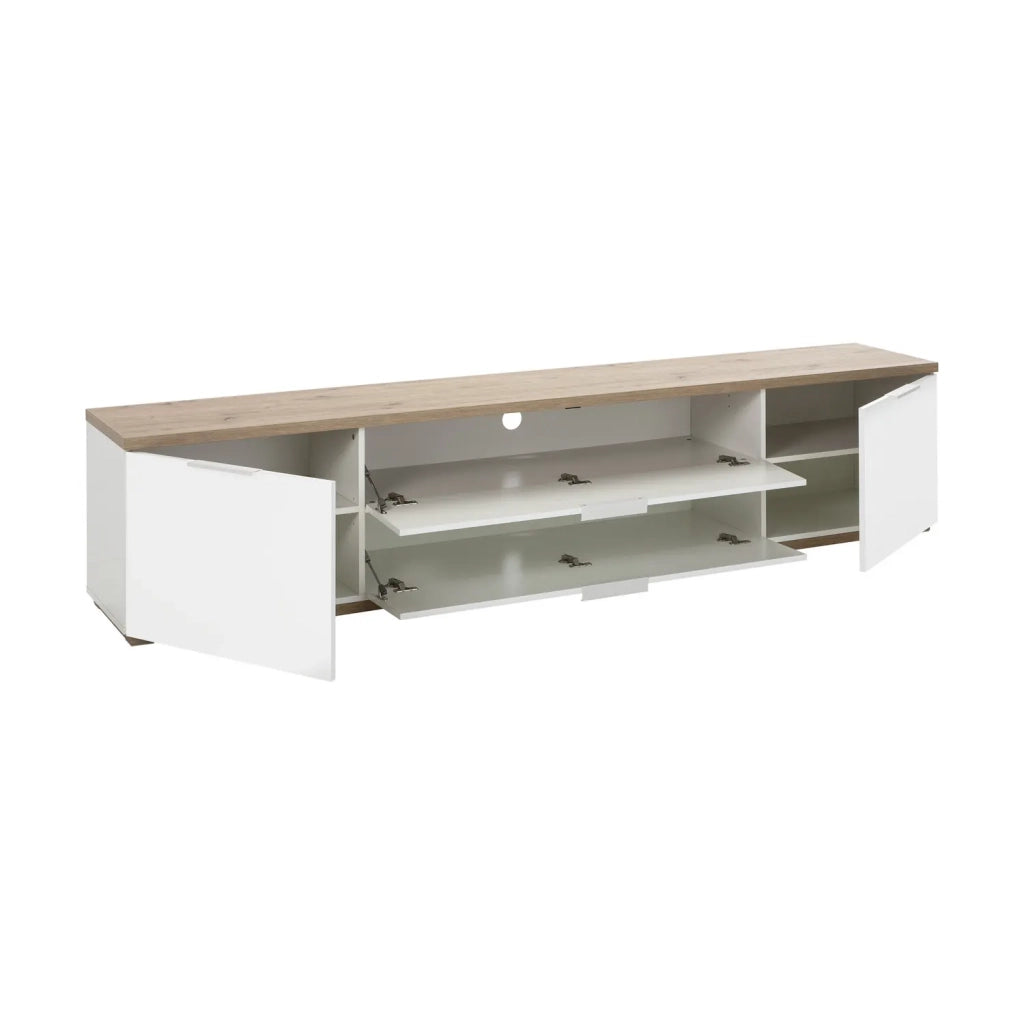 Porta tv Mon 2 ante + 2 ribalte cm 240x51x40,50 h