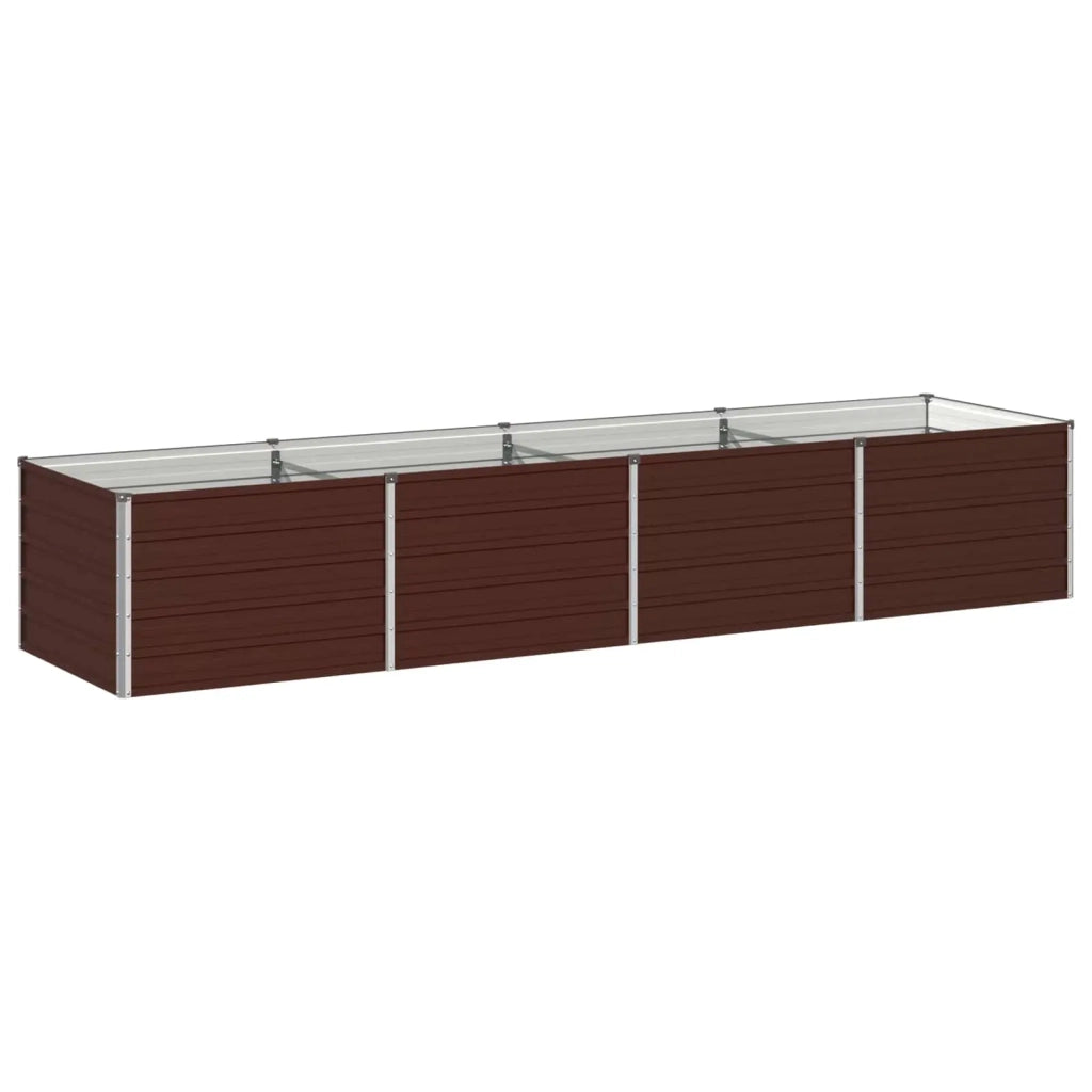 Letto rialzato da giardino Marrone 320 x 80 x 55 cm 8006421