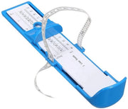 Strumento di misurazione del piede Professionale - Misuratore della misura del piede - Per bambini - Righello di misurazione - Misurazione precisa - Materiale: ABS - Portata di misurazione: 0-20 cm - Misuratore della misura del piede