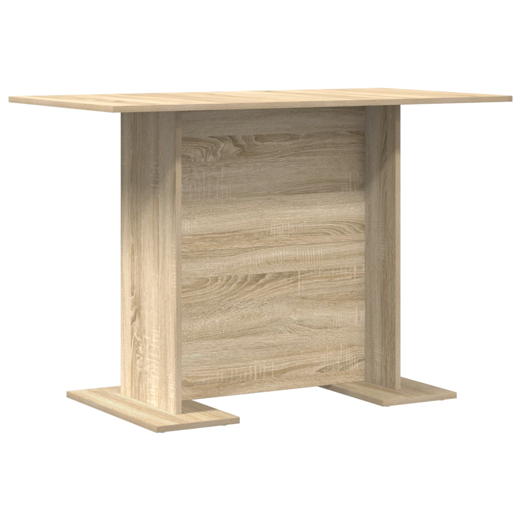 Tavolo da pranzo  in rovere Sonoma 110x60x75 cm in legno ingegnerizzato