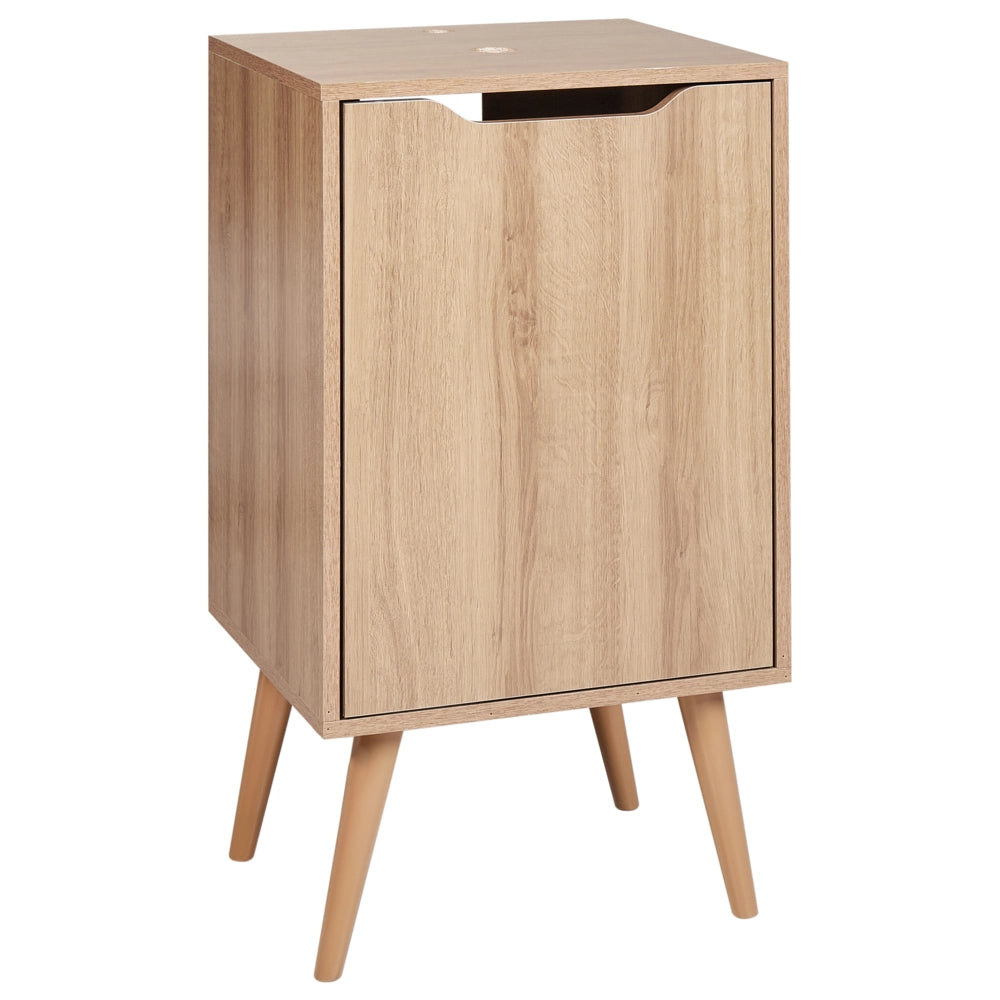 Mobile per lavabo per bagno con ripiani MDP Marrone chiaro 45 x 80 cm xon portaoggetti stile raffinato