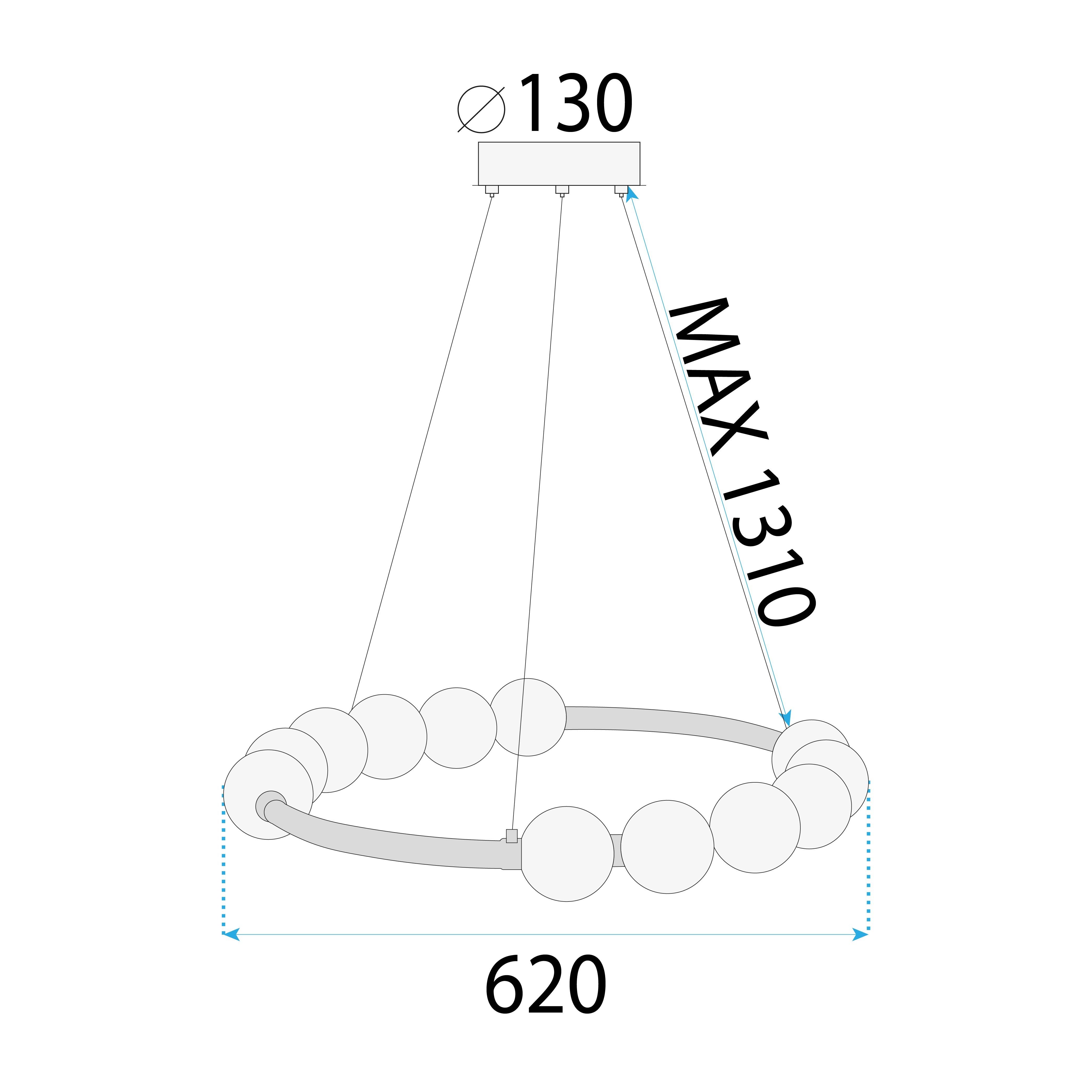 Lampada Led App1553-cp Gold