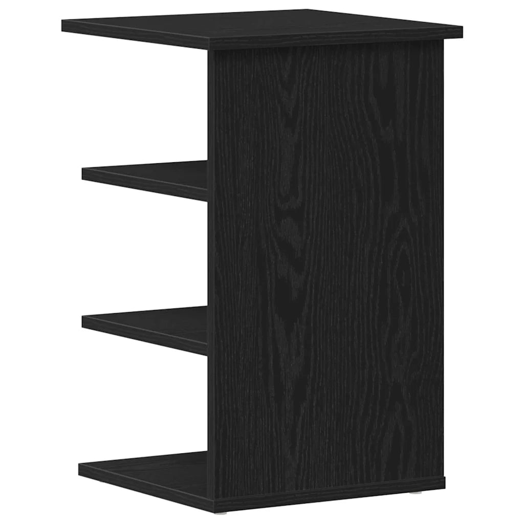 Mobile laterale Rovere Nero 35 x 35 x 55 cm 862602