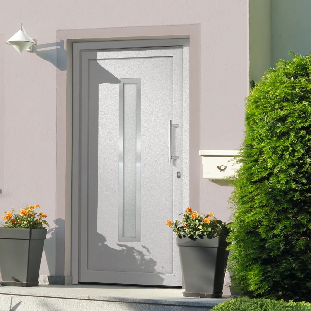 Porta di Ingresso Bianca 108x200 cm 279233