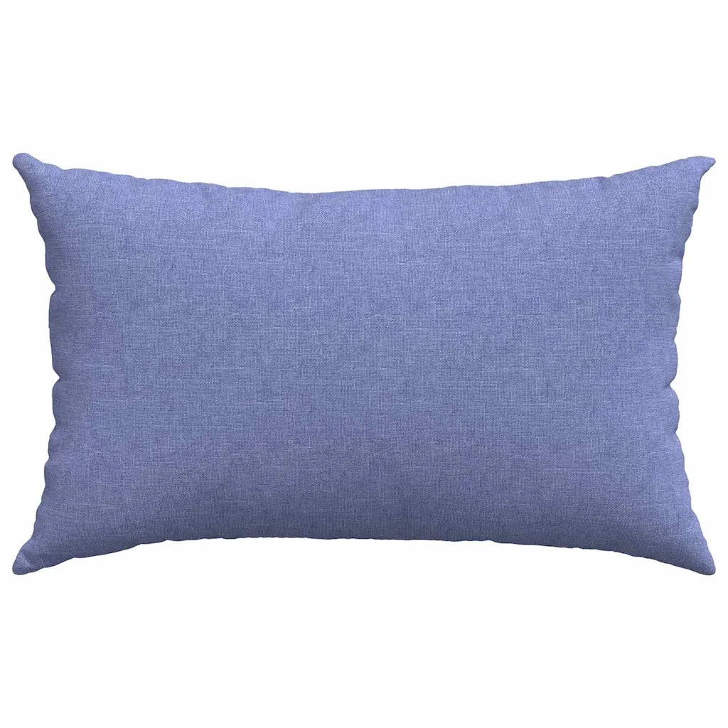 Cuscini da Divano 2 pcs Blu jeans 50 x 30 cm Tessuto
