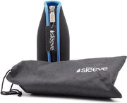 Wine Cooler in Neoprene 750 ml Contenitore per Vino Champagne Sodastream Crystal Caraffa Chiusura a Rits e Manico Blu