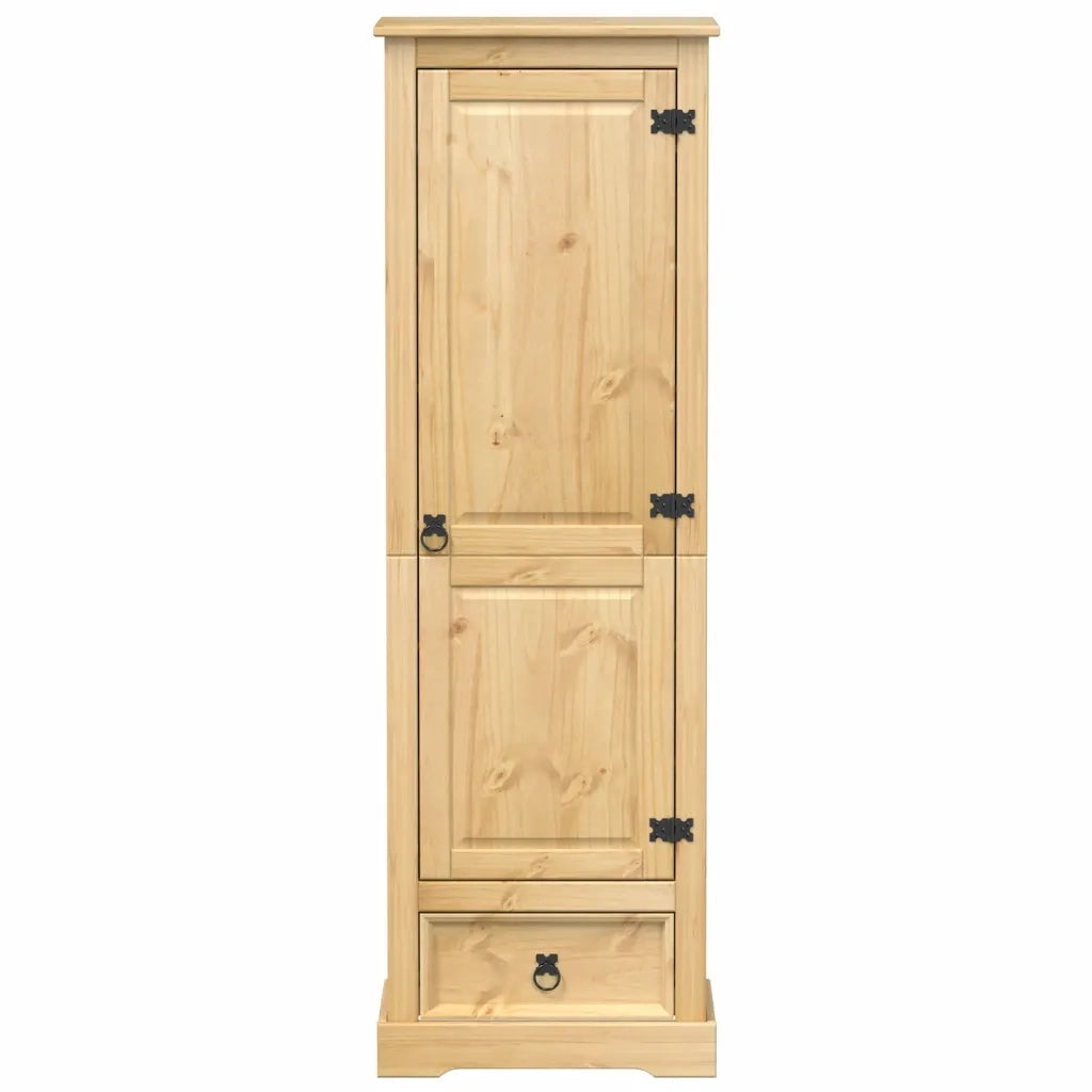 Armadio Corona 55x38x170 cm in Legno Massello di Pino