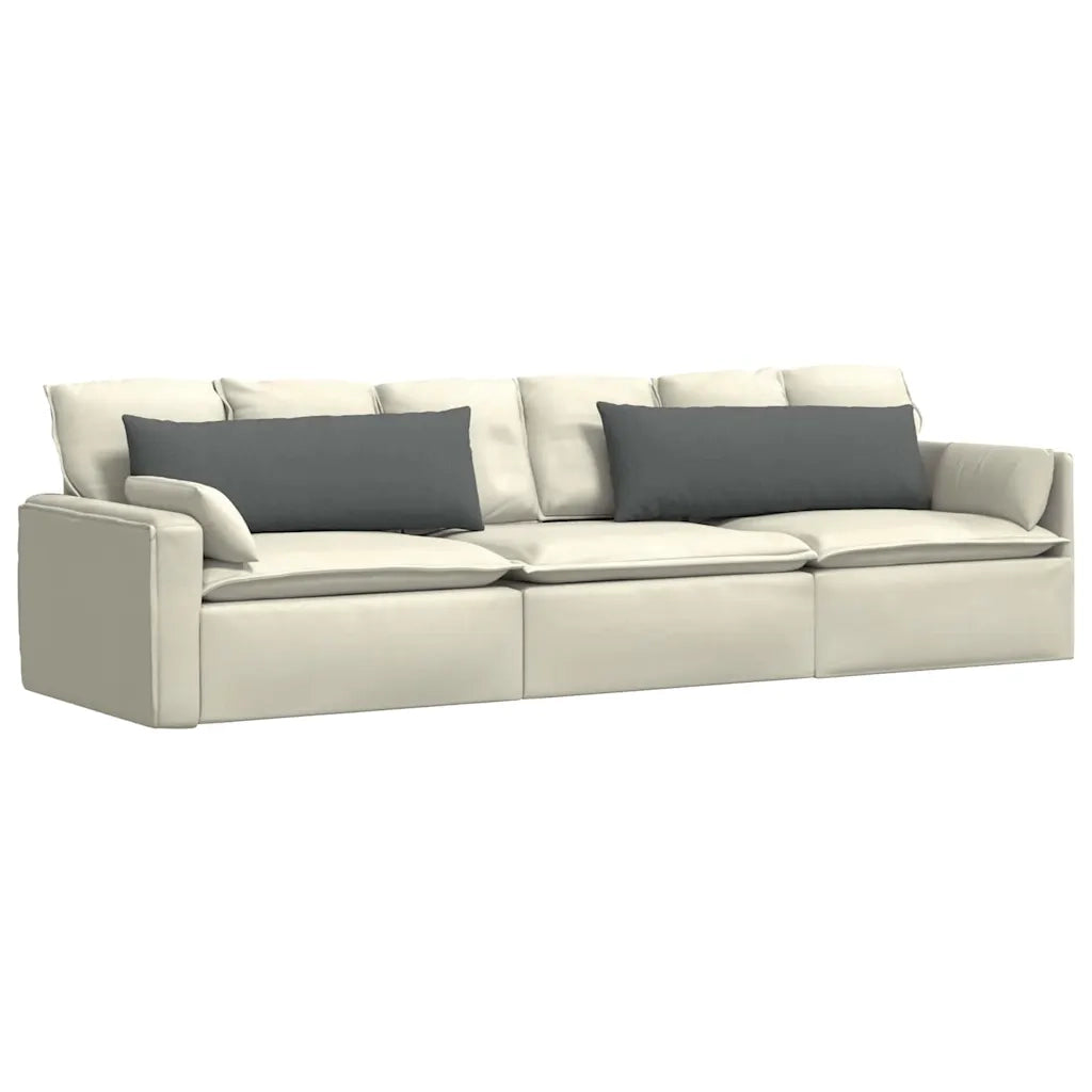 Cuscini da Divano 2 pcs Grigio scuro 120 x 40 cm Tessuto